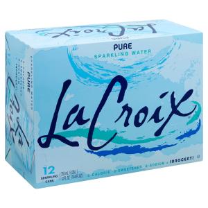 Lacroix - Pure Sparkling Water 12pk