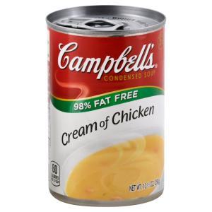 campbell's - r&w 98% Fat fr Crm of Chk Soup