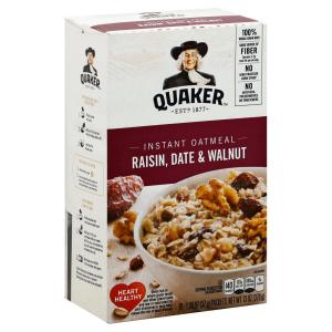 Quaker - Raisin Date Inst Oatmeal