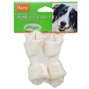 Hartz - 5 Inch White Rawhide Bone
