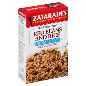 zatarain's - Reduced Sodium Red Beans Rice