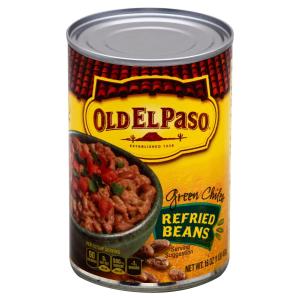 Old El Paso - Refried Beans W Green Chilis