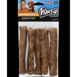 Paws - Rawhide Chip Real Peanut Butter