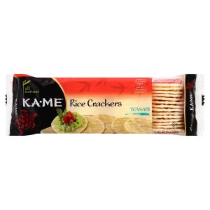 ka-me - Rice Crunch Wasabi Crackers