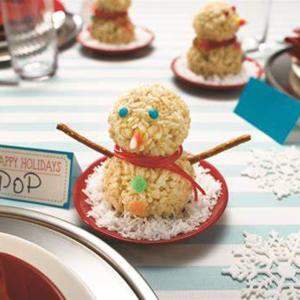 Rice Krispies Treats® Snowmen - Kellogg's