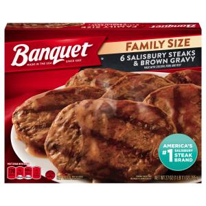 Banquet - Salisbury Steaks Grvy Fmly