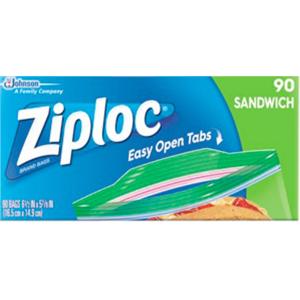 Ziploc - Sandwich Bag 90ct