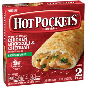 Hot Pockets - Sandwich Chckn Broc Cheddar