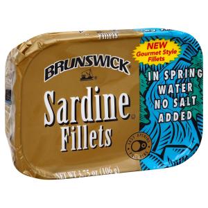 Brunswick - Sardine Fillets in Spring Water