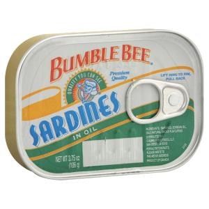 Bumble Bee - in Oil Sardines