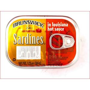 Brunswick - Sardines Louisiana Hot Sauce