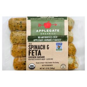 Applegate Farm - Saus Org Chicken Spinach Feta