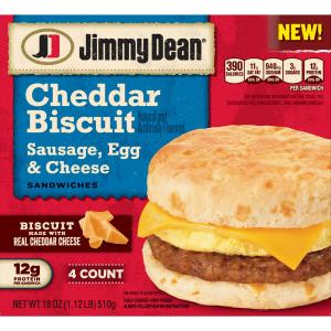 Jimmy Dean - Sausage Egg ch Chedar Biscuit