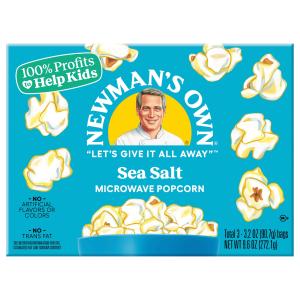 newman's Own - Sea Salt Microwave Popcorn