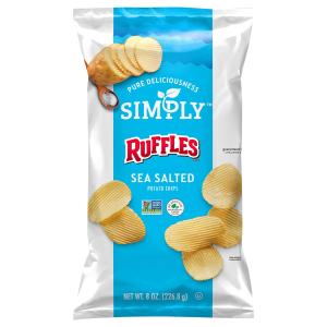 Ruffles - Sea Salt Potato Chips