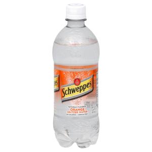 Schweppes - Seltzer Orange 20oz