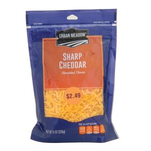 Urban Meadow - Sharp Cheddar Shreds