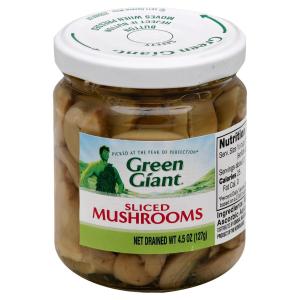 Green Giant - Sliced Mushrooms Glass