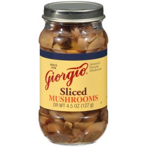 Giorgio - Sliced Mushrooms Glass