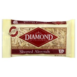 Diamond - Sliverd Almonds