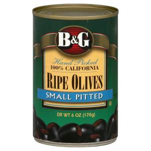 b&g - Small Pitted Ripe Olives