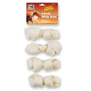 Pet King - Small White Rawhide Bone