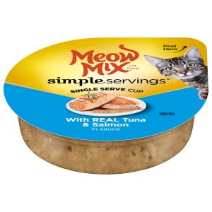 Meow Mix - Simple Servings Tuna Salmon