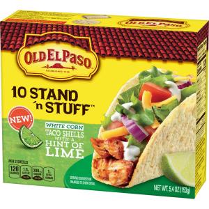 Old El Paso - Sns Hint of Lime Taco Shell