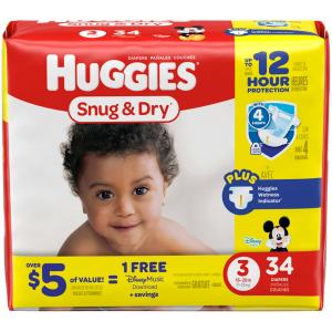Huggies - Snug Dry Diapers Step 3 Jumbo