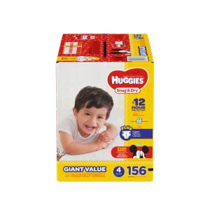 Huggies - Snug Dry Giant Pack Size 4