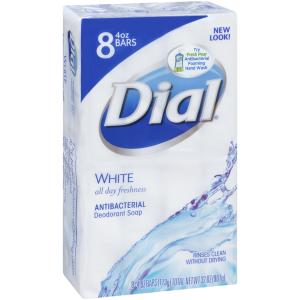 Dial - White Bar Soap