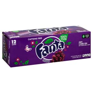 Fanta - Soda Grape 122k12oz