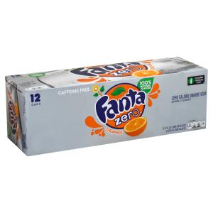 Fanta - Soda Orange Zero 12pk