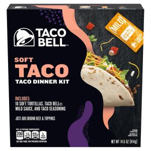 Taco Bell - Soft Tortilla Dinner Kit 10ct