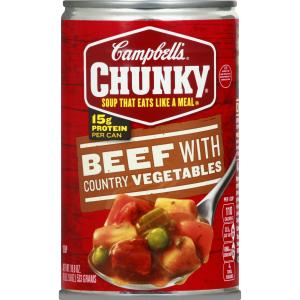 Chunky - Beef W Country Vegetables Soup