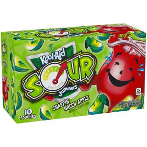 kool-aid - Sour Snapping Green Apple Jammers 10pk