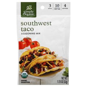 Simply Organic - Southwest Taco Mix