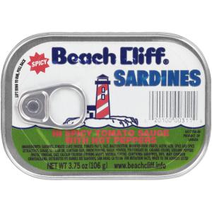 Beachcliff - Spicy Tomato Pepper Sardines