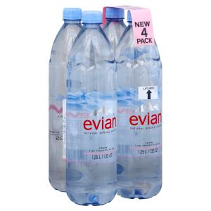 Evian - Spring Water 4pk