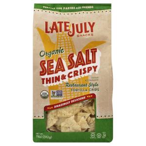 Late July - Organic Tortilla Chips