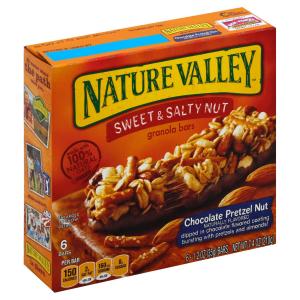Nature Valley - Ssn Granola Bar Choc Pretzel
