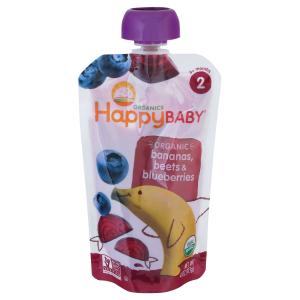 Happy Baby - Stage 2 Banana Beets Blueberry