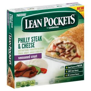 Lean Pockets - Steak Cheese Philly