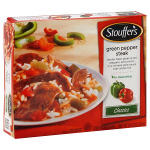 stouffer's - Steak Green Pepper