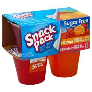 Snack Pack - Sugar Free Strawberry Orange G