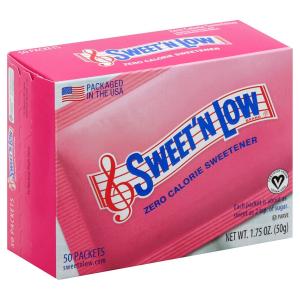Sweet'n Low - Sugar Substit Indiv 50 ct