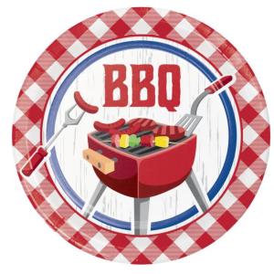 Creative - Summer Bbq Plate 9 in