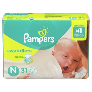 Pampers - Swaddler S0 Jumbo Diapers