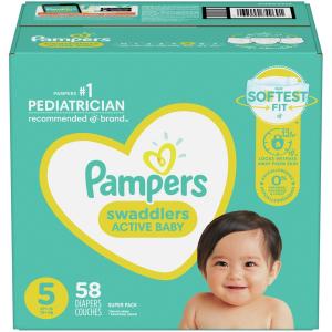 Pampers - Swaddler S5 Super Diapers