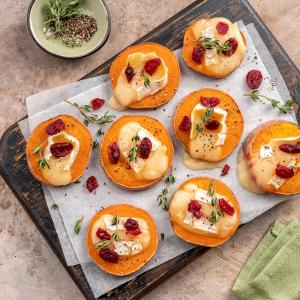 Sweet Potato Brie Crostini – Urban Meadow